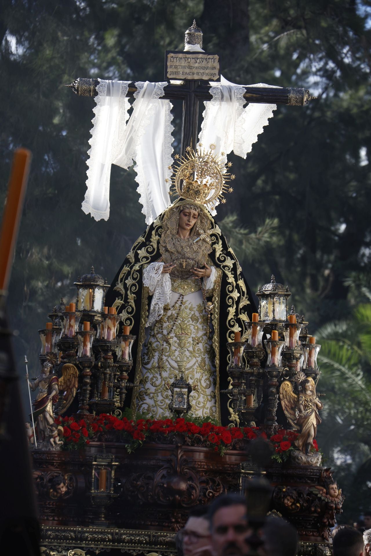Las imágenes de la procesión de La Soledad del Viernes Santo de Córdoba