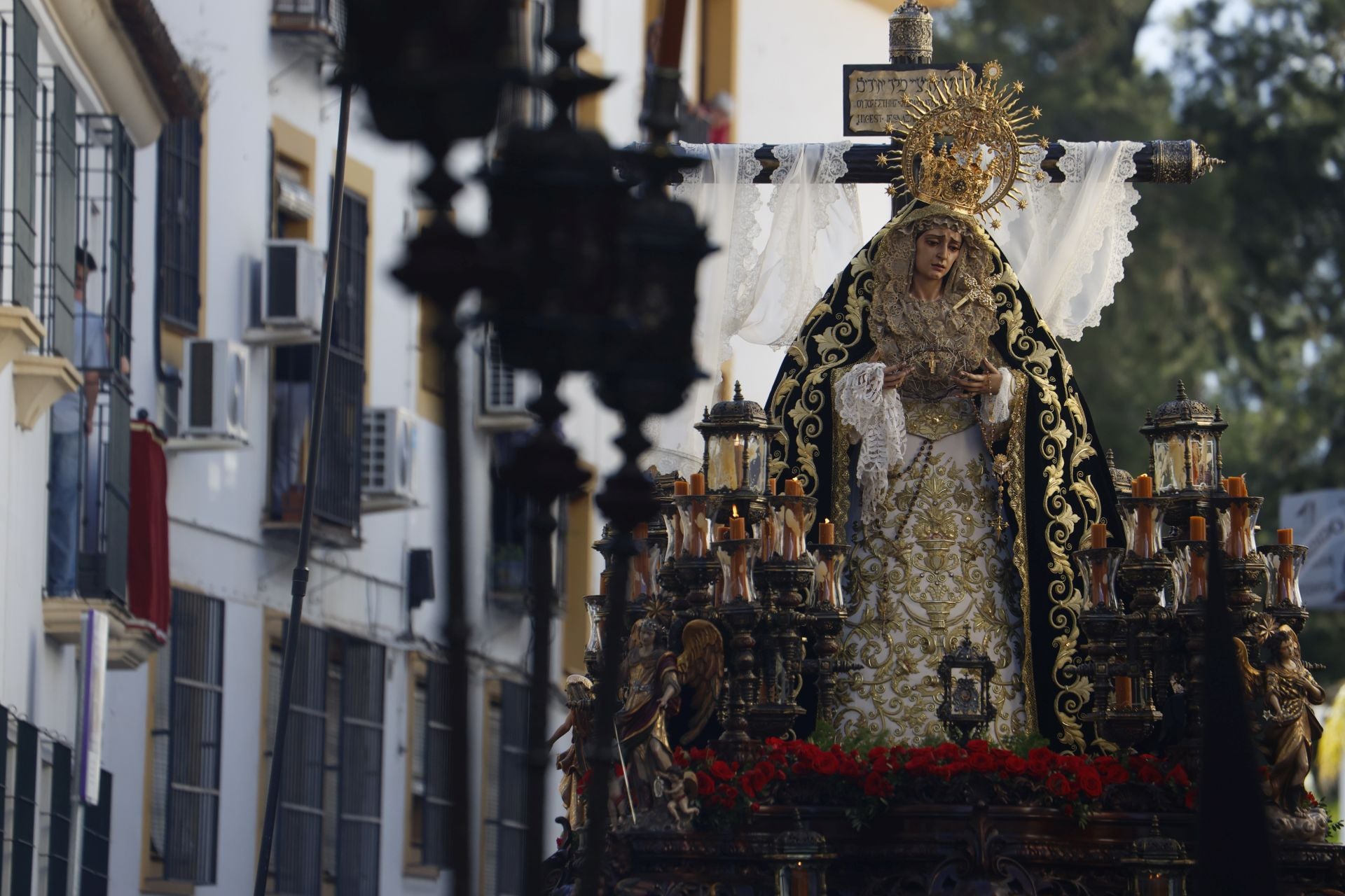 Las imágenes de la procesión de La Soledad del Viernes Santo de Córdoba