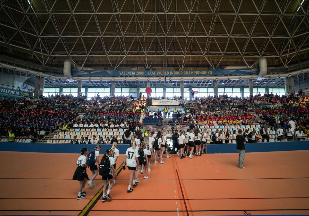 Imagen de la inauguración de la quinta edición de la Valencia Cup Girls