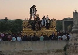 La solemnidad del Viernes Santo de Córdoba, a vista de dron