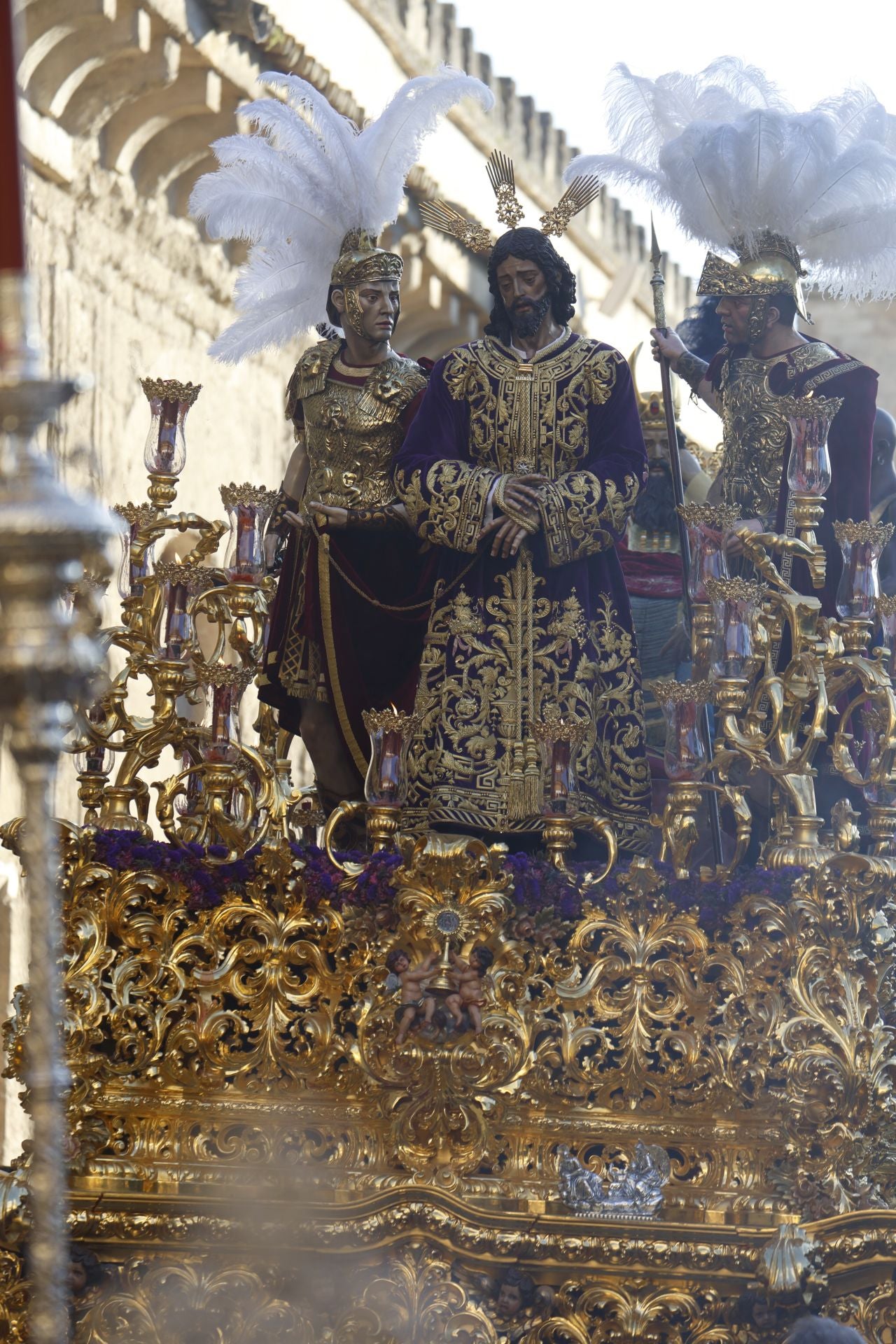 El regreso de la hermandad de la Estrella de Córdoba, en imágenes