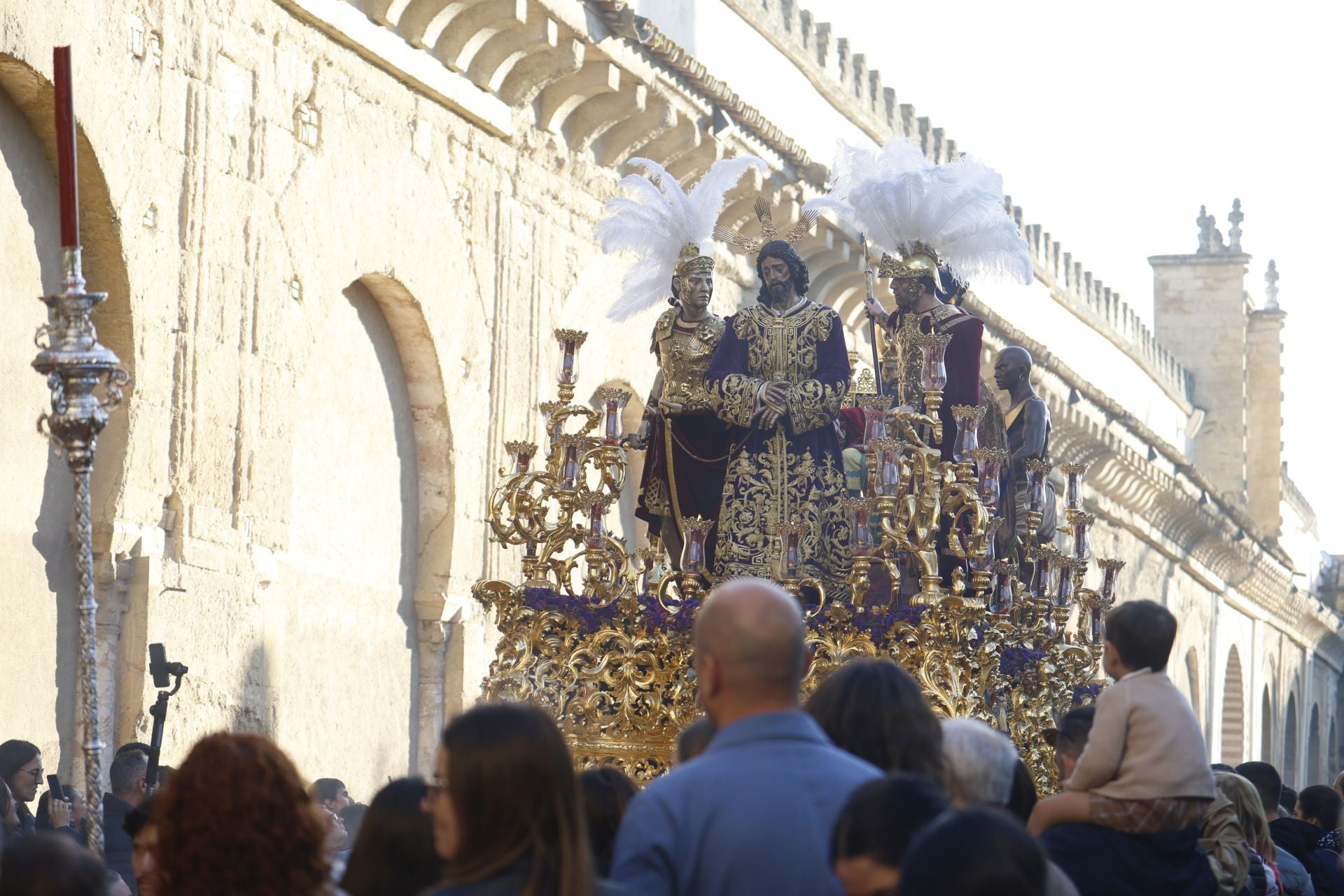 El regreso de la hermandad de la Estrella de Córdoba, en imágenes