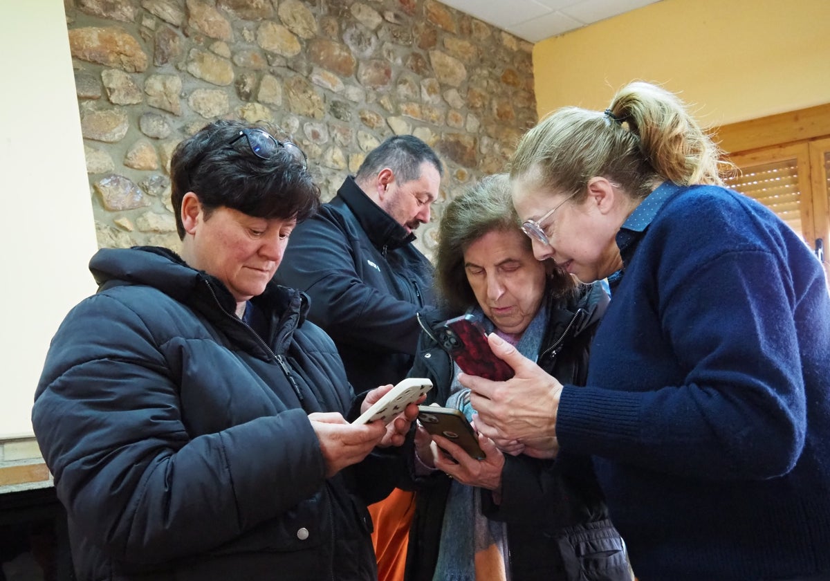 Los participantes en el curso del municipio leonés de Sorriba