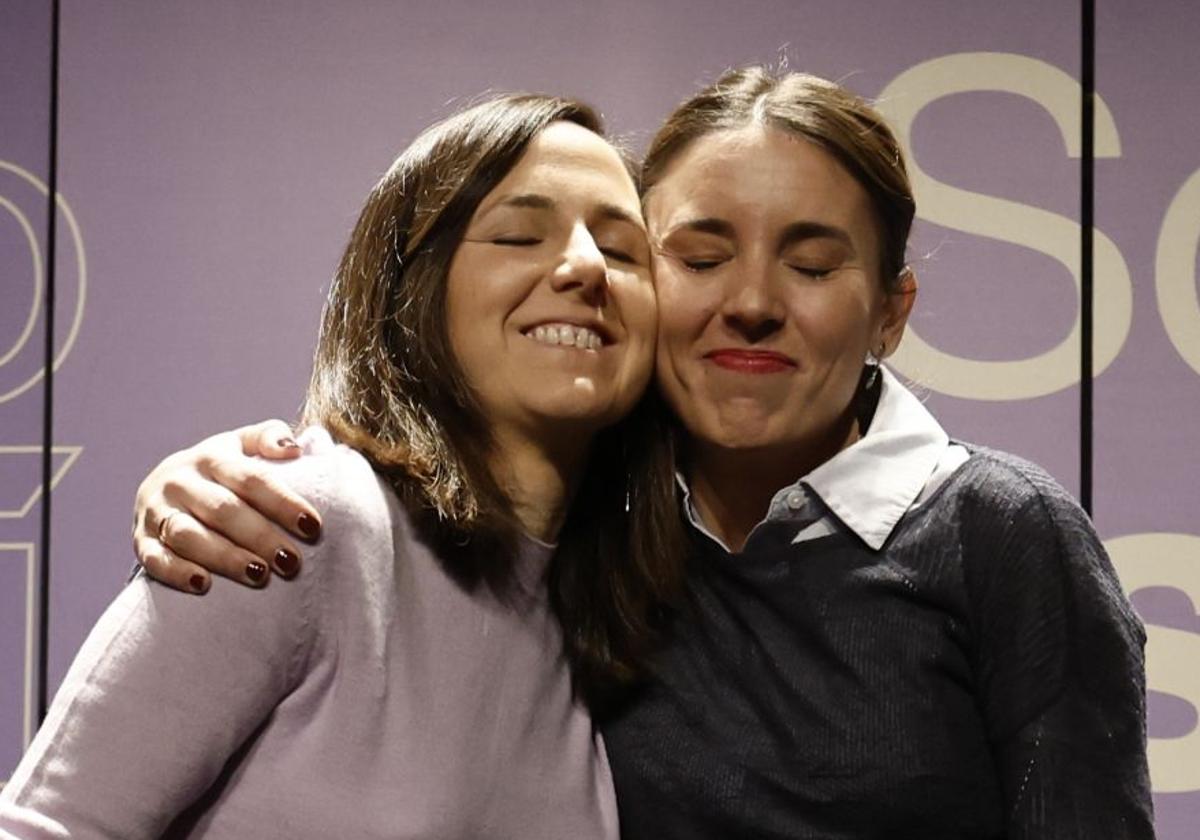 Ione Belarra e Irene Montero