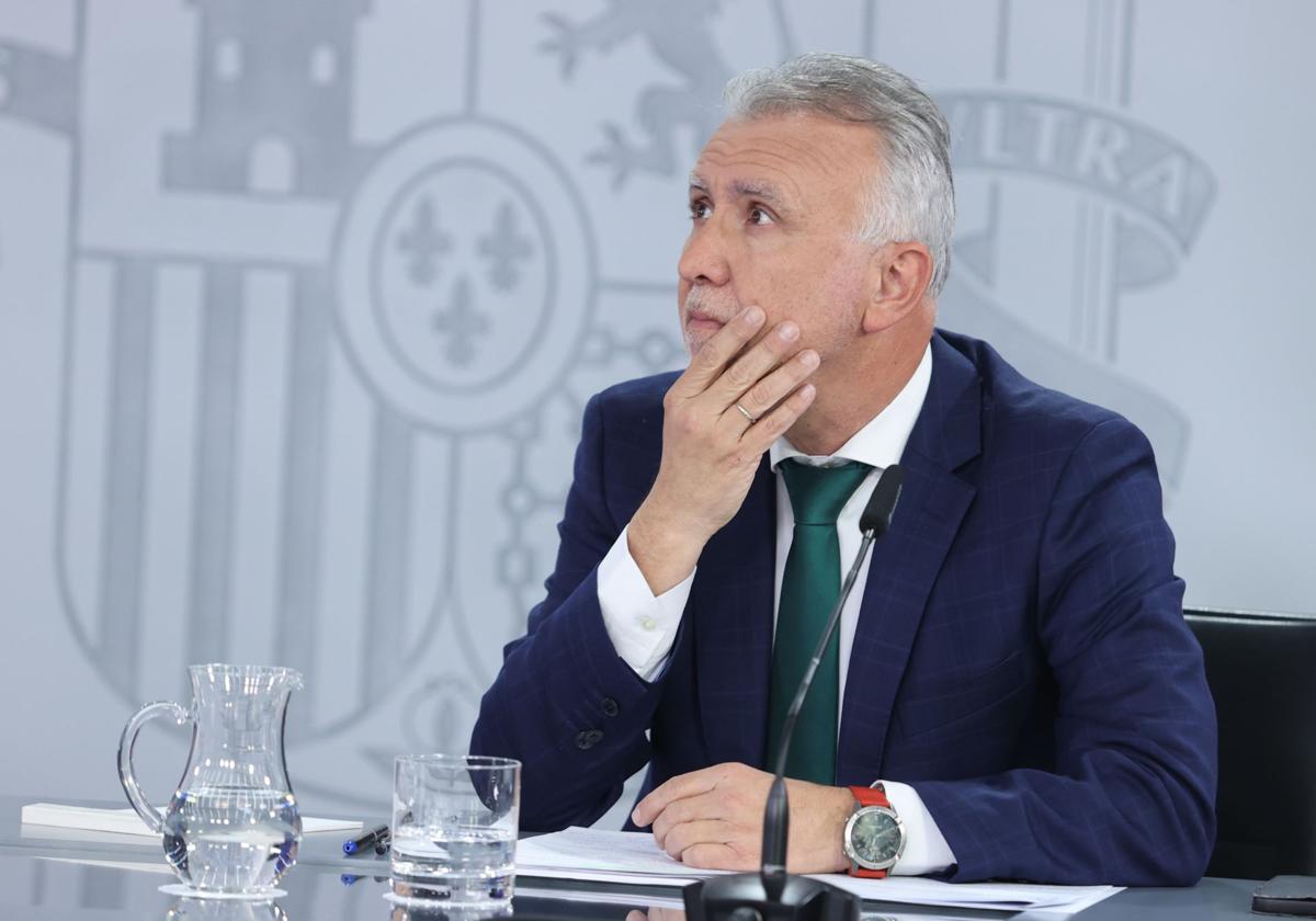 Ángel Víctor Torres, ministro de Política Territorial y Memoria Democrática