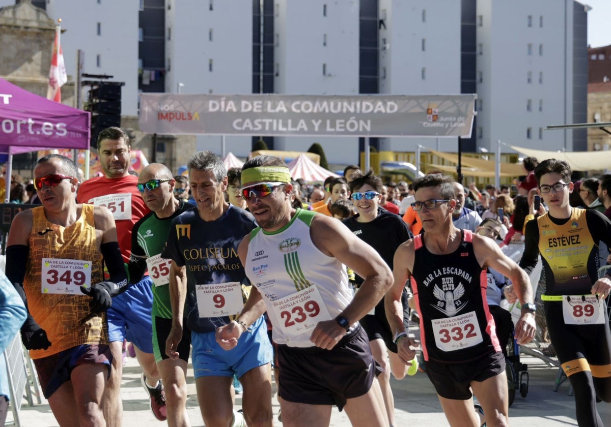 Carrera solidaria por el día de la Comunidad en Salamanca, en 2024