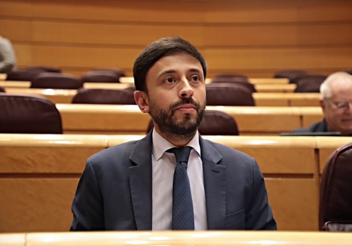 El senador socialista por Castilla y León, Fran Díaz, en una imagen de archivo
