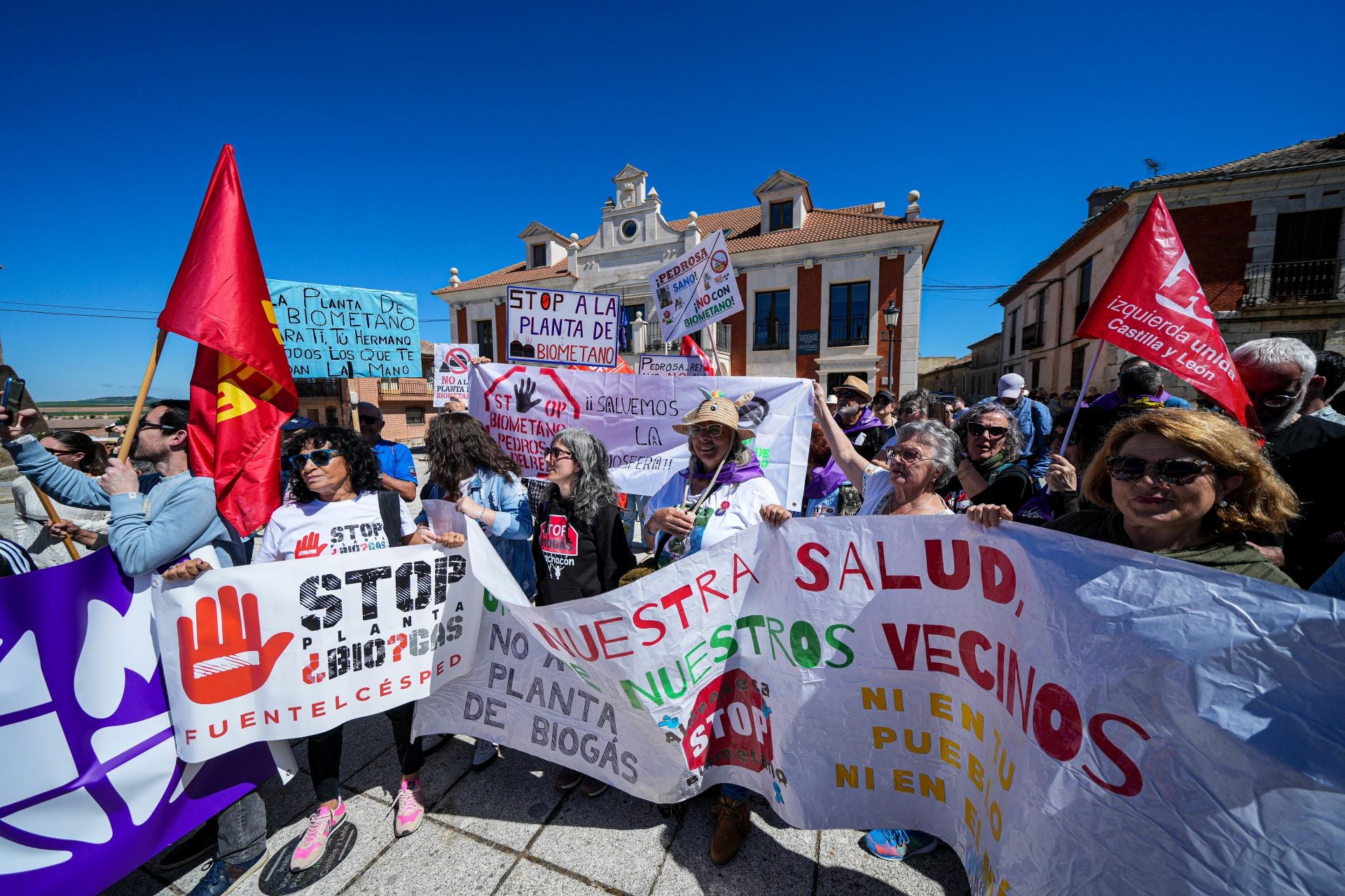 Quejas contra las plantas de biogás en Villalar