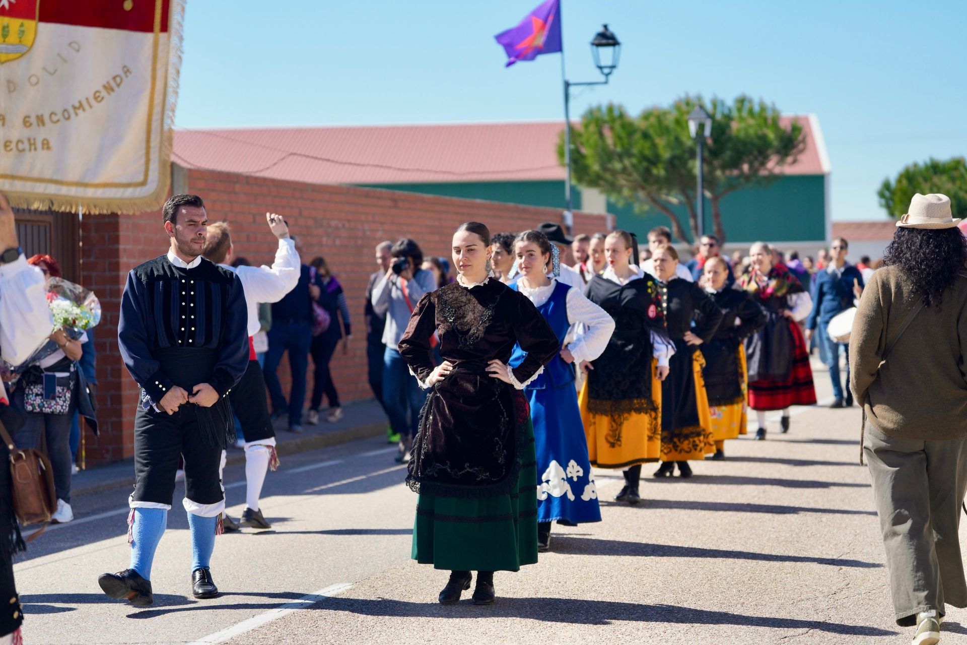 Folclore en Villalar de los Comuneros por el Día de Castilla y León