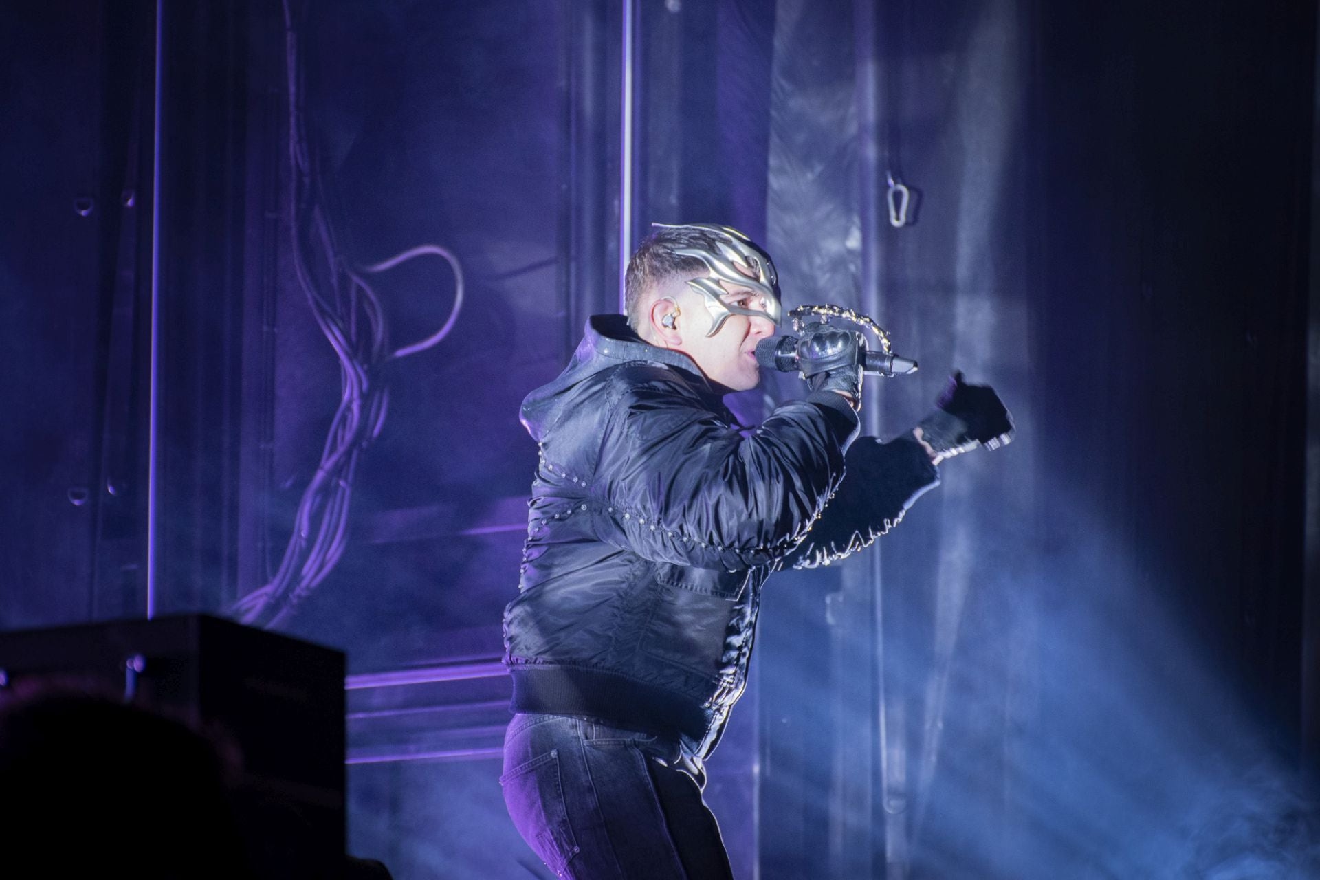 Recycled J en Ávila, durante otro de los conciertos por la víspera del Día de Castilla y León