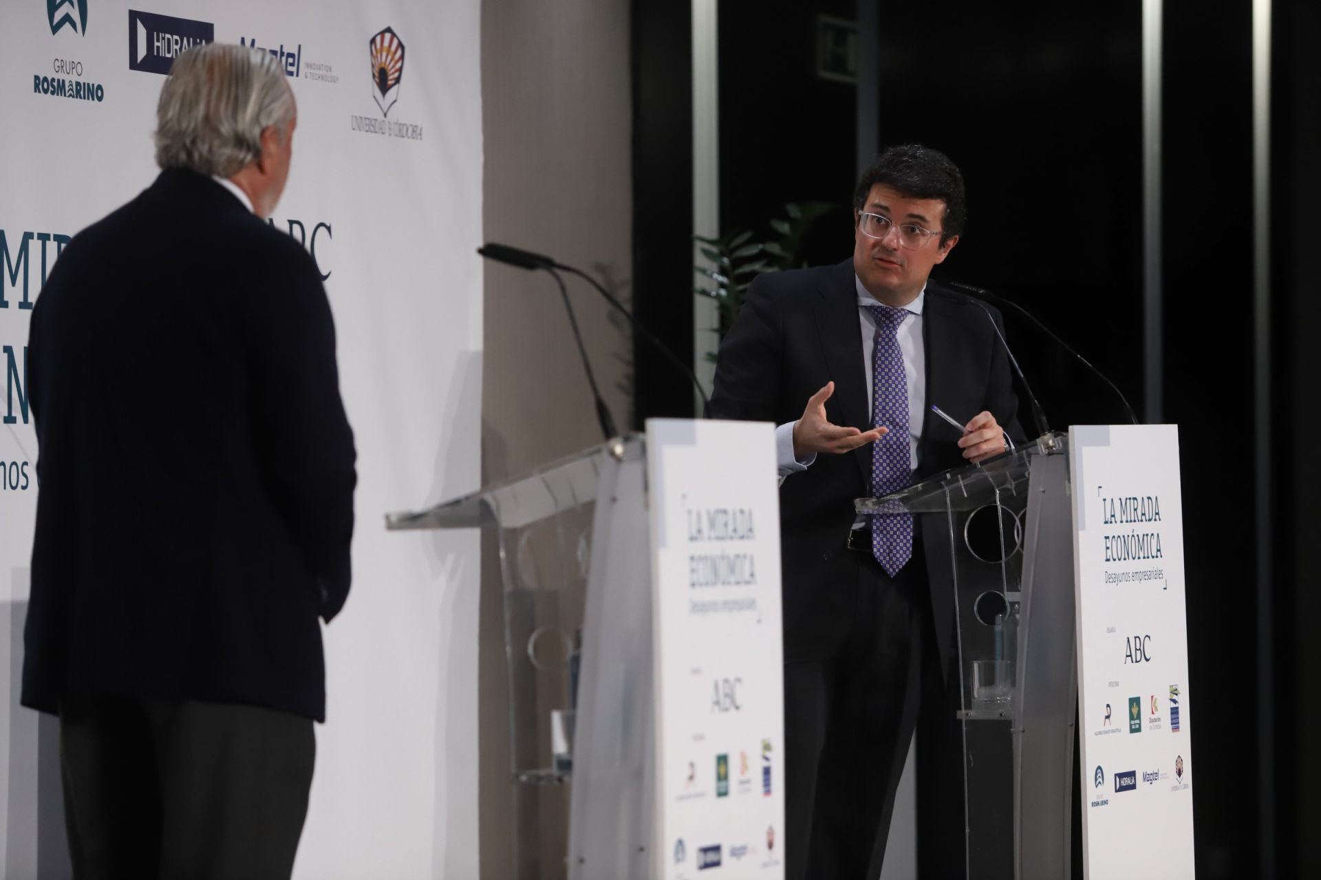 La participación del presidente de Ecoraíl en la Mirada Económica, en imágenes