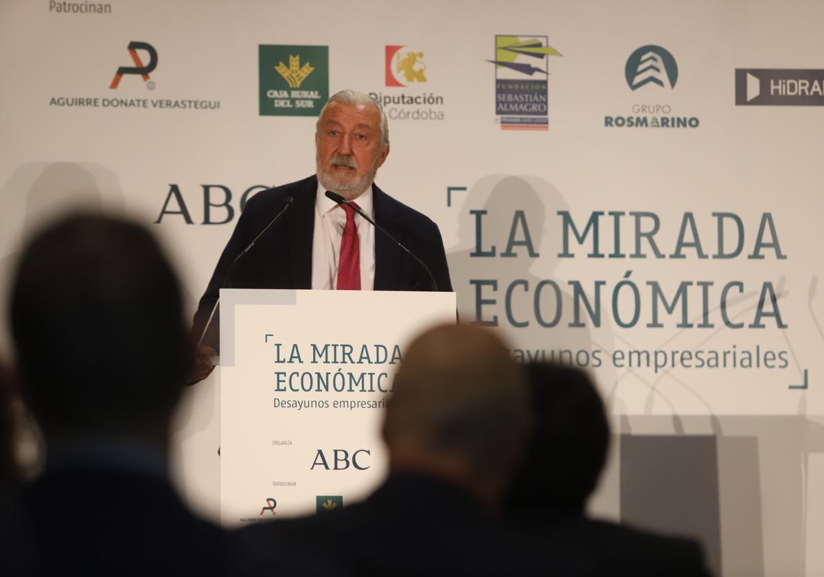 El presidente de Ecoraíl durante su intervención en La Mirada Económica