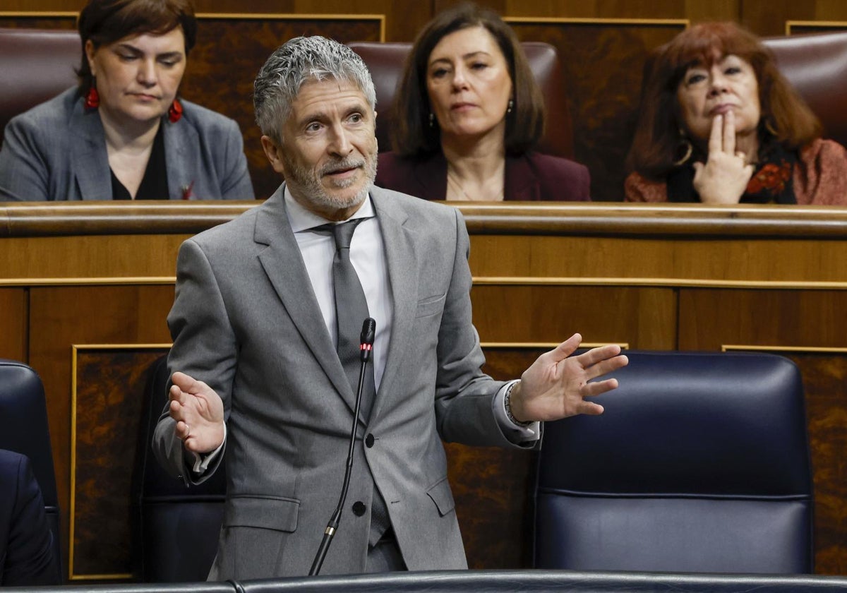 El ministro del Interior, Fernando Grande Marlaska