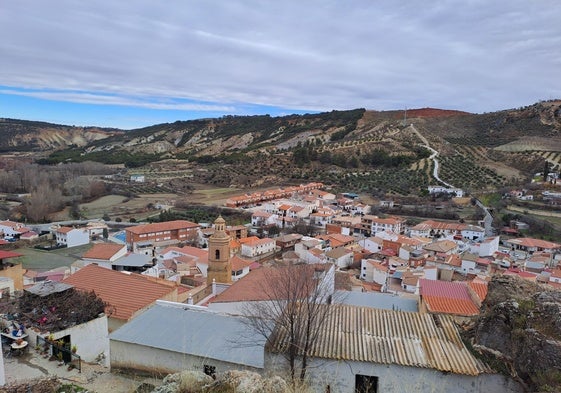 Vista de La Peza, el pueblo donde se ha producido el accidente mortal