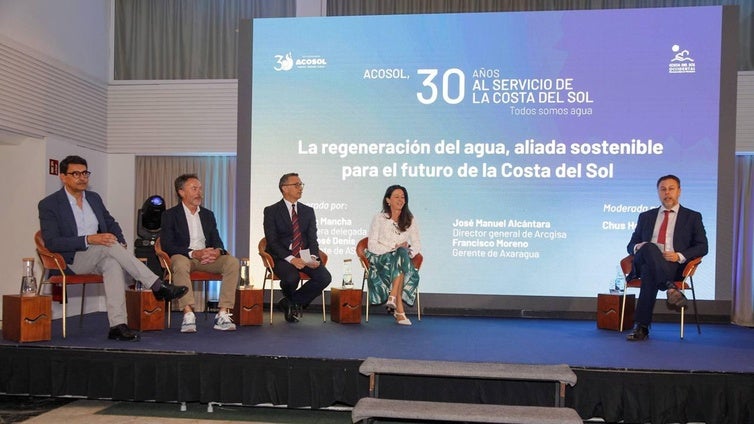 Acosol apuesta por ampliar la desaladora de Marbella y usar agua regenerada para garantizar un futuro hídrico sostenible