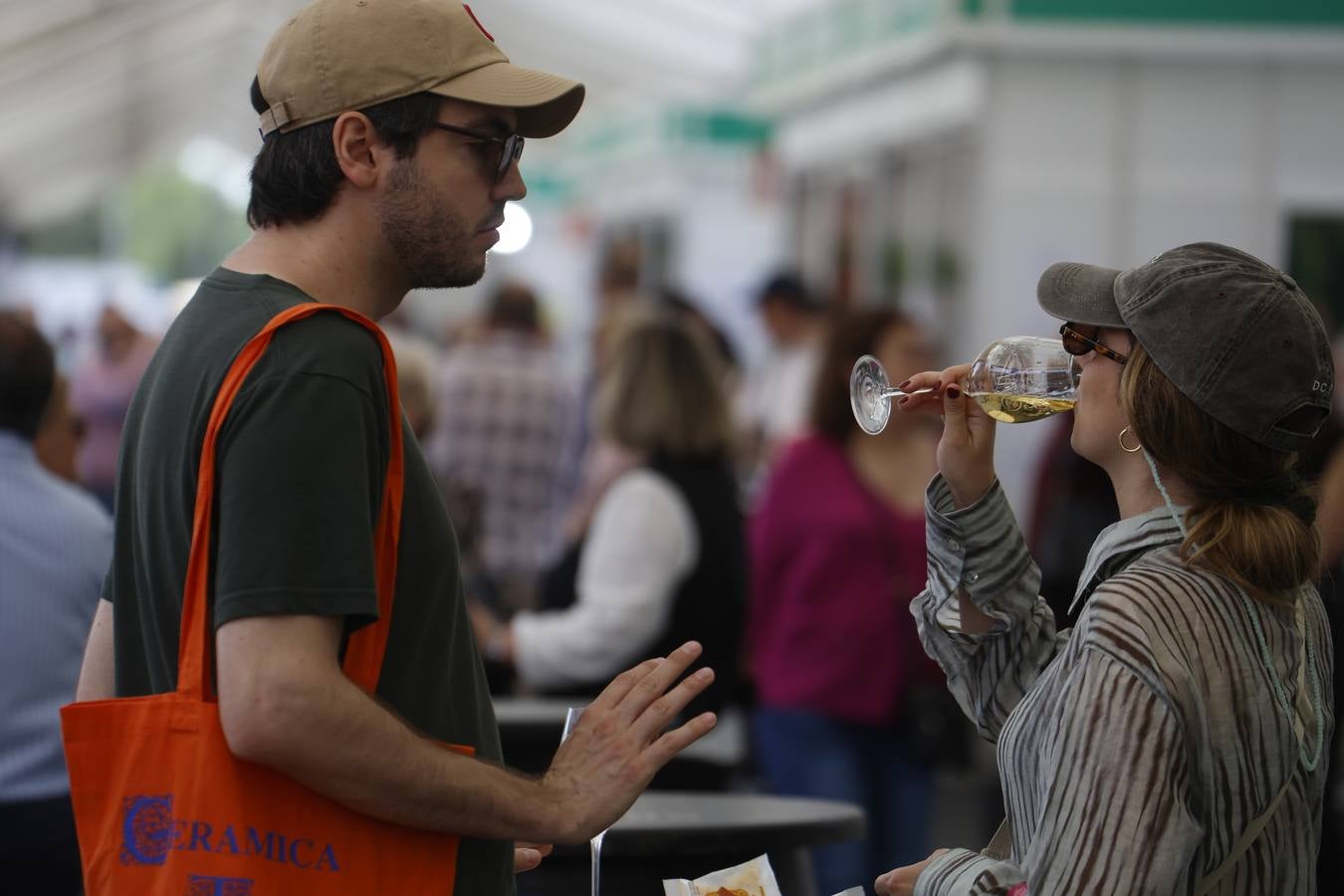 Las mejores imágenes del ambiente en la Cata del Vino Montilla-Moriles