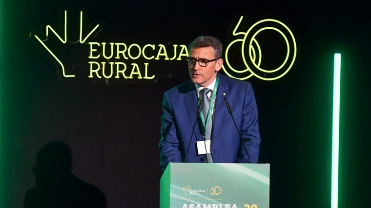 Victor Manuel Martín, director general, durante su intervención