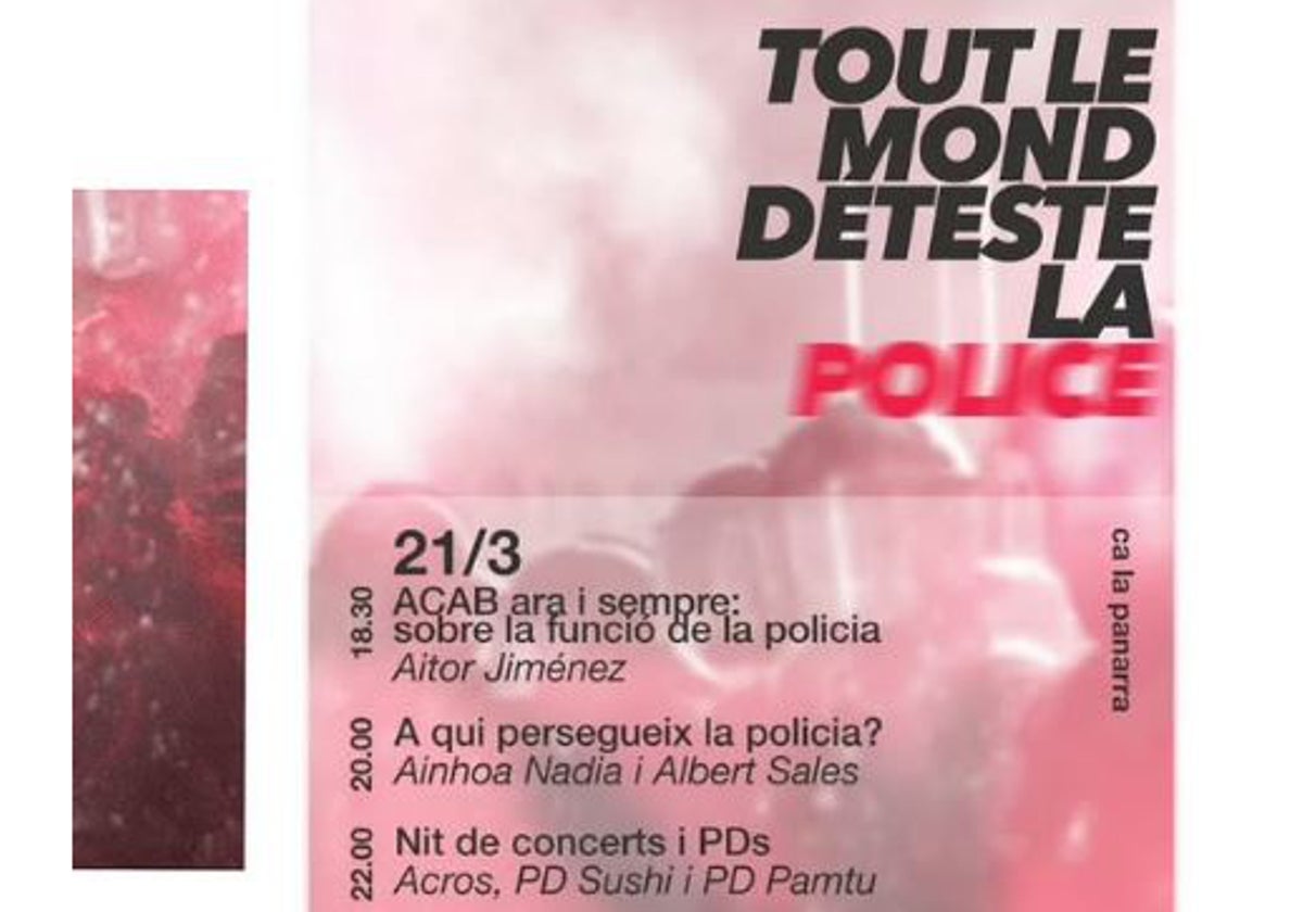 Cartel del taller