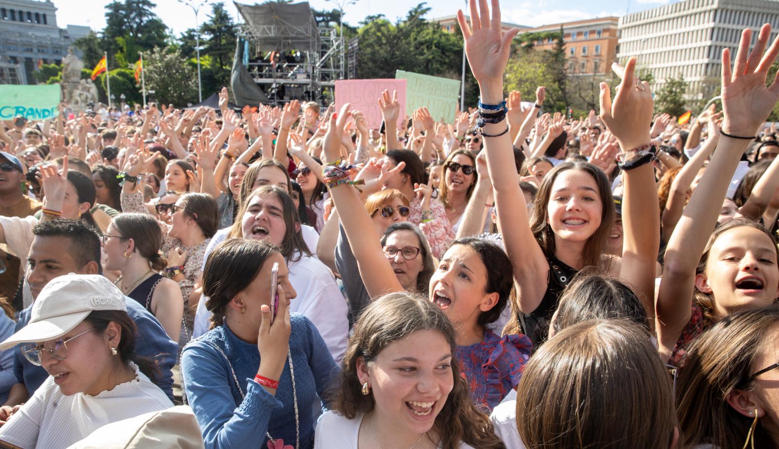 La Fiesta de la Resurrección de Cibeles, en imágenes