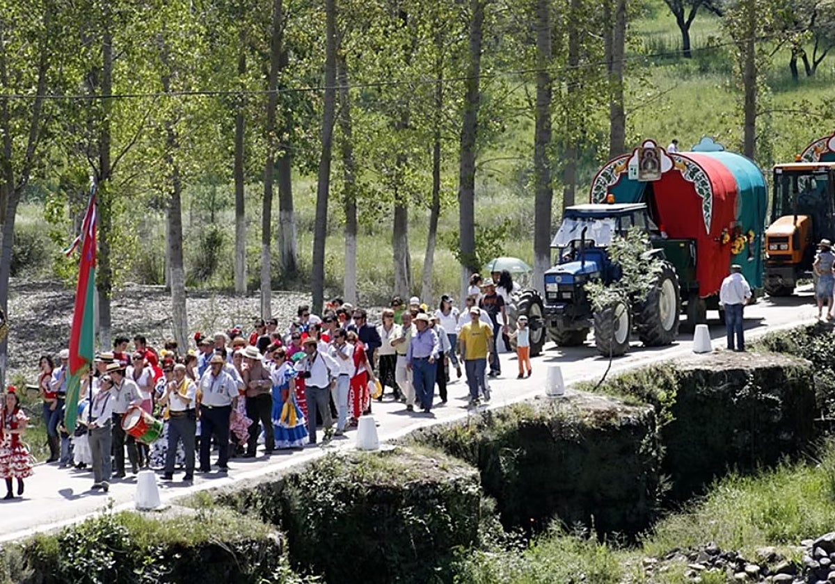 Carretas en el Camino Viejo
