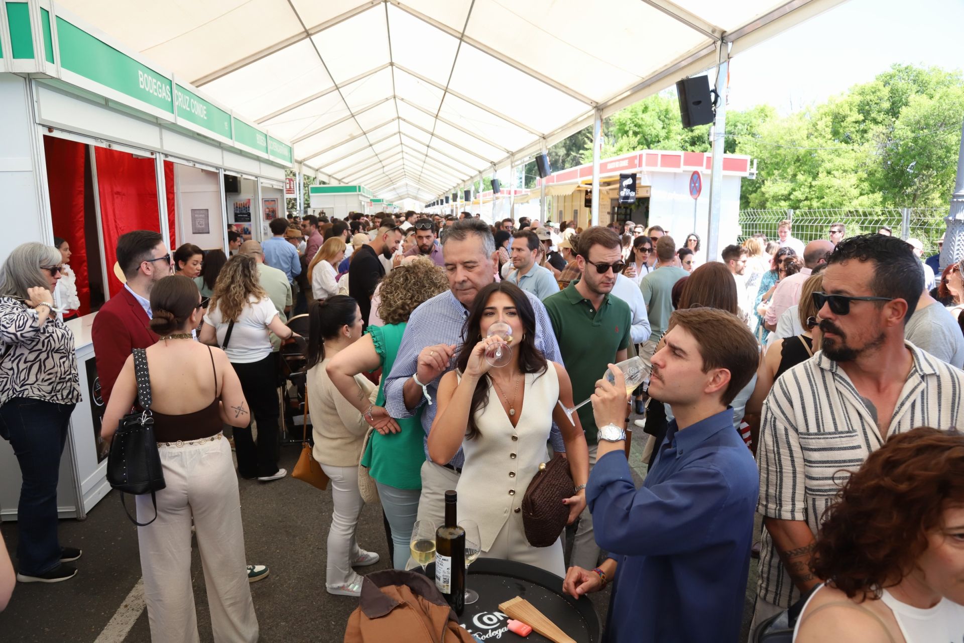 La Cata del Vino también se llena en su nueva ubicación, en imágenes