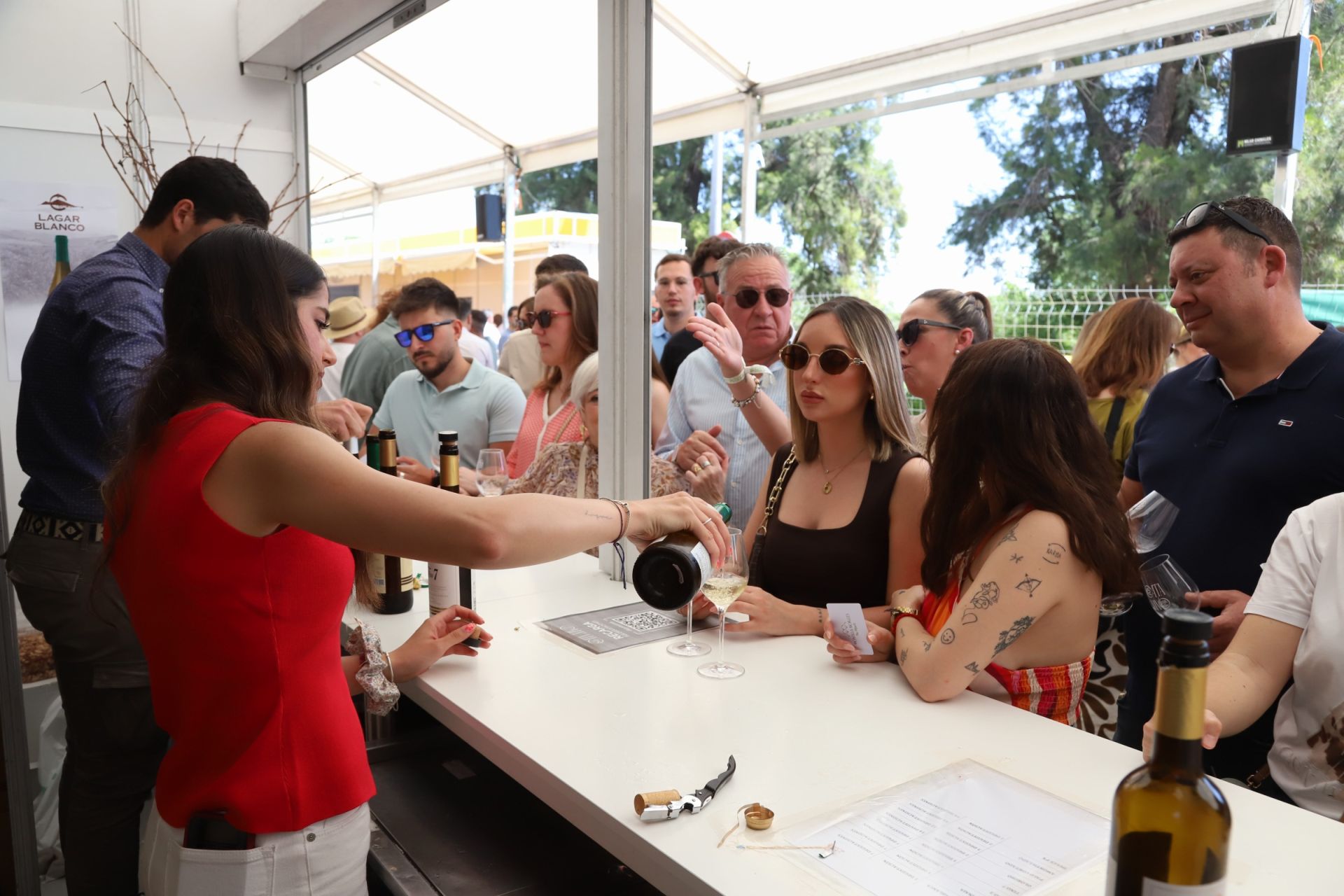 La Cata del Vino también se llena en su nueva ubicación, en imágenes