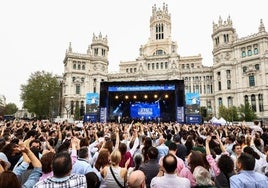 Cortes de tráfico en Cibeles con motivo de la Fiesta de Resurrección y la Maratón