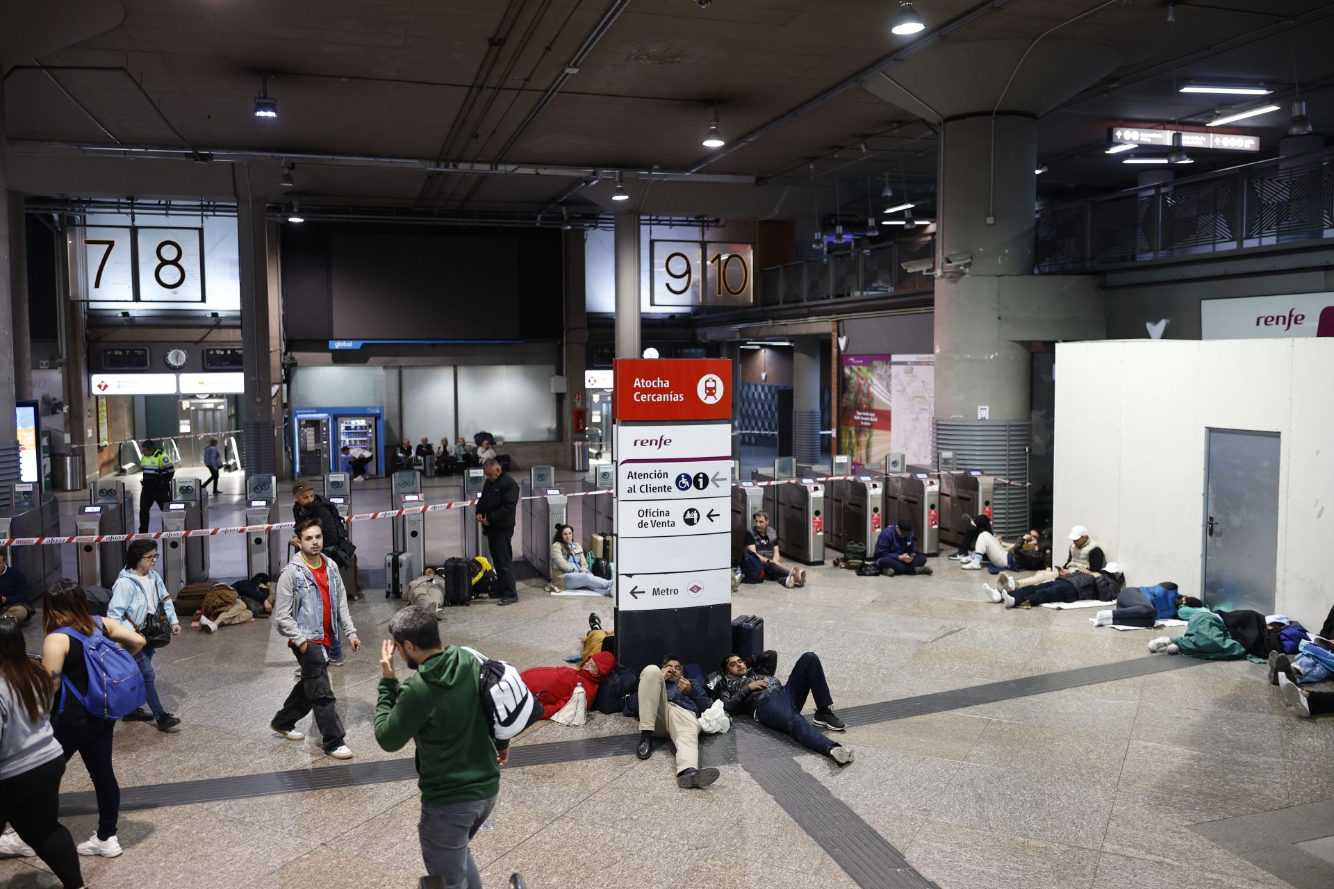 El día después del apagón, en imágenes