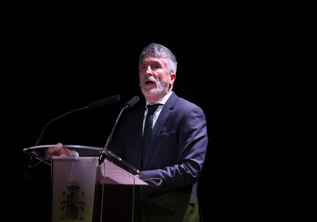 El ministro del Interior, Fernando Grande-Marlaska