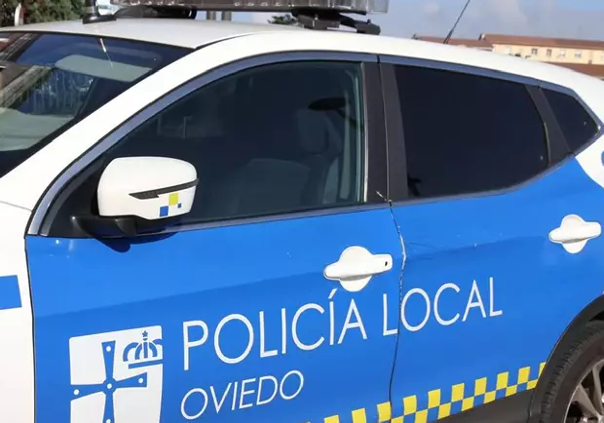 Coche de Policía Local de Oviedo.