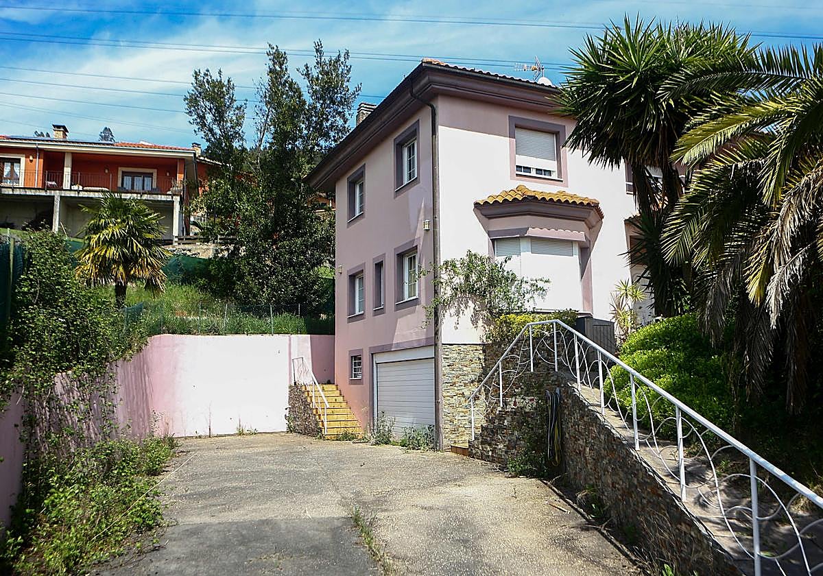 La casa donde estaban encerrados los niños