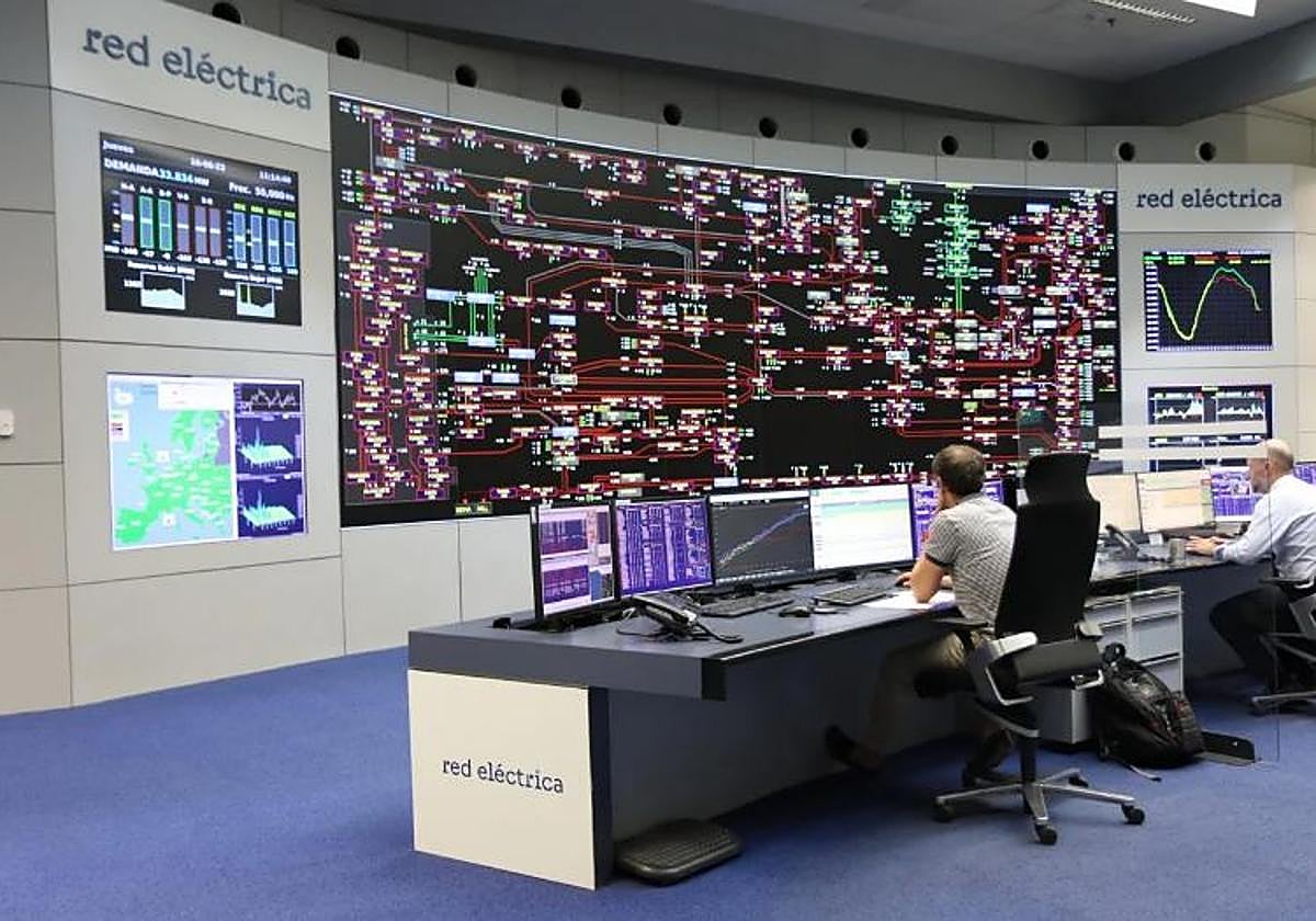 El centro de control de Redeia
