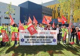 En 15 días el transporte sanitario comenzará con paros de 24 horas, tras la negativa del Sescam a «negociar»