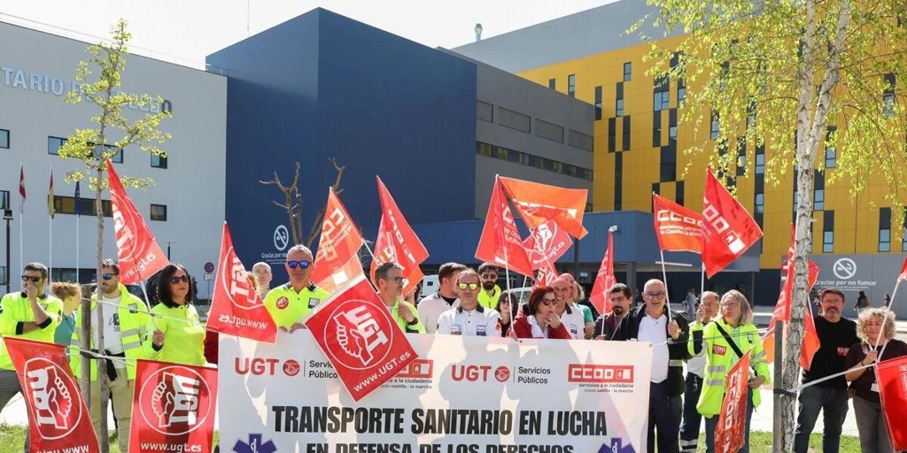 En 15 días el transporte sanitario comenzará con paros de 24 horas, tras la negativa del Sescam a «negociar»