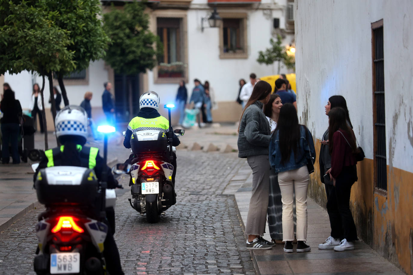 La seguridad en el comienzo de las Cruces de Mayo, en imágenes