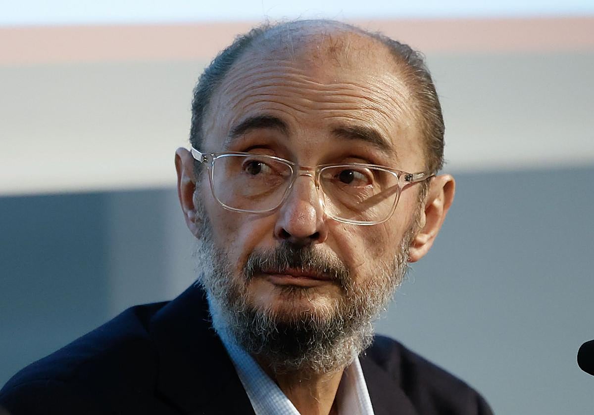 El expresidente de Aragón, Javier Lambán