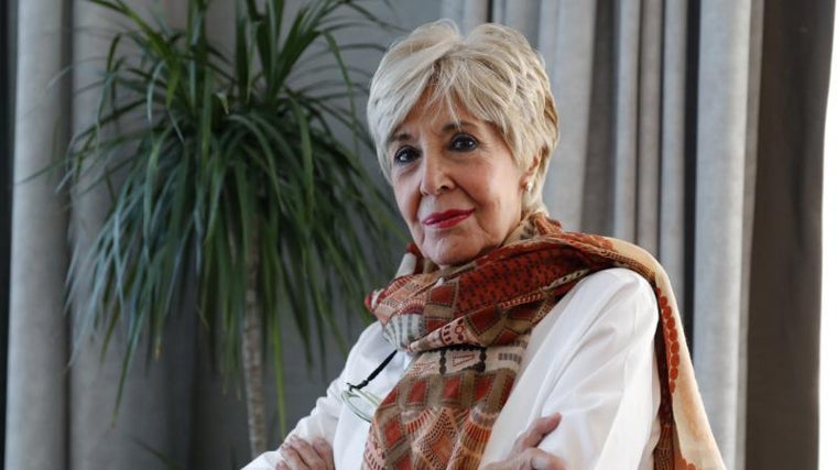 Concha Velasco, retratada en octubre de 2017