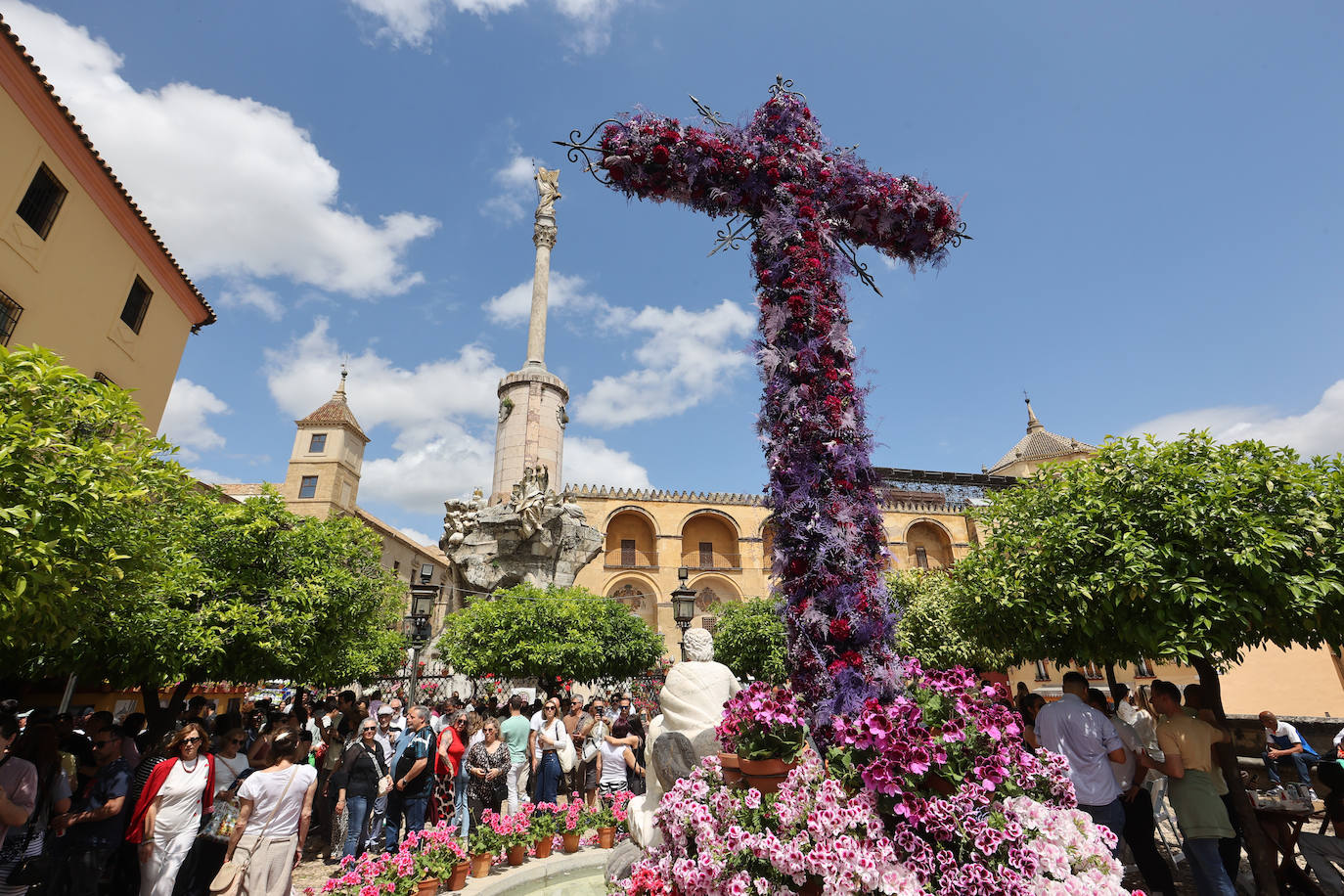 El color y la belleza de las Cruces de Mayo en Córdoba, en imágenes