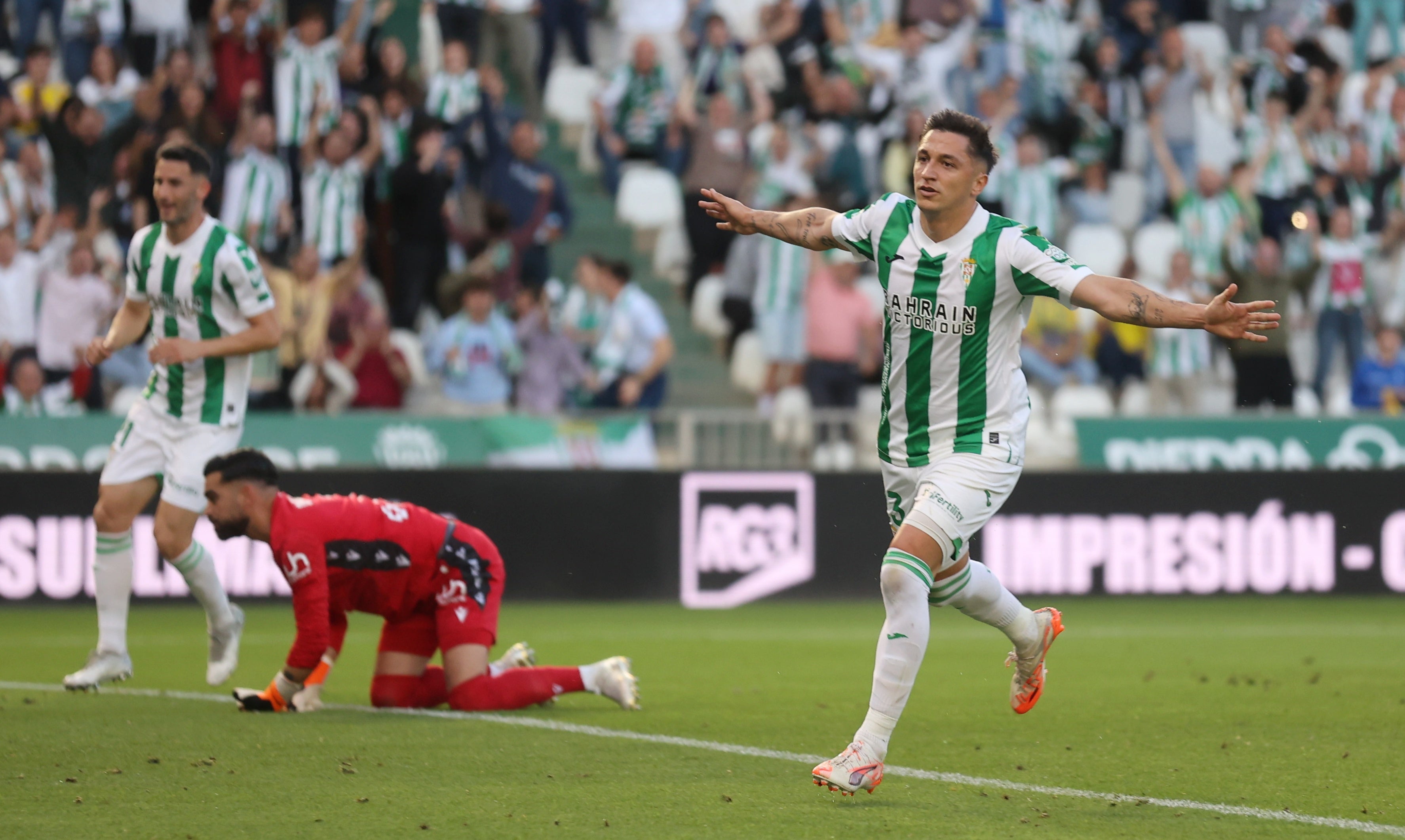 Las mejores imágenes de la goleada del Córdoba CF ante el Cádiz
