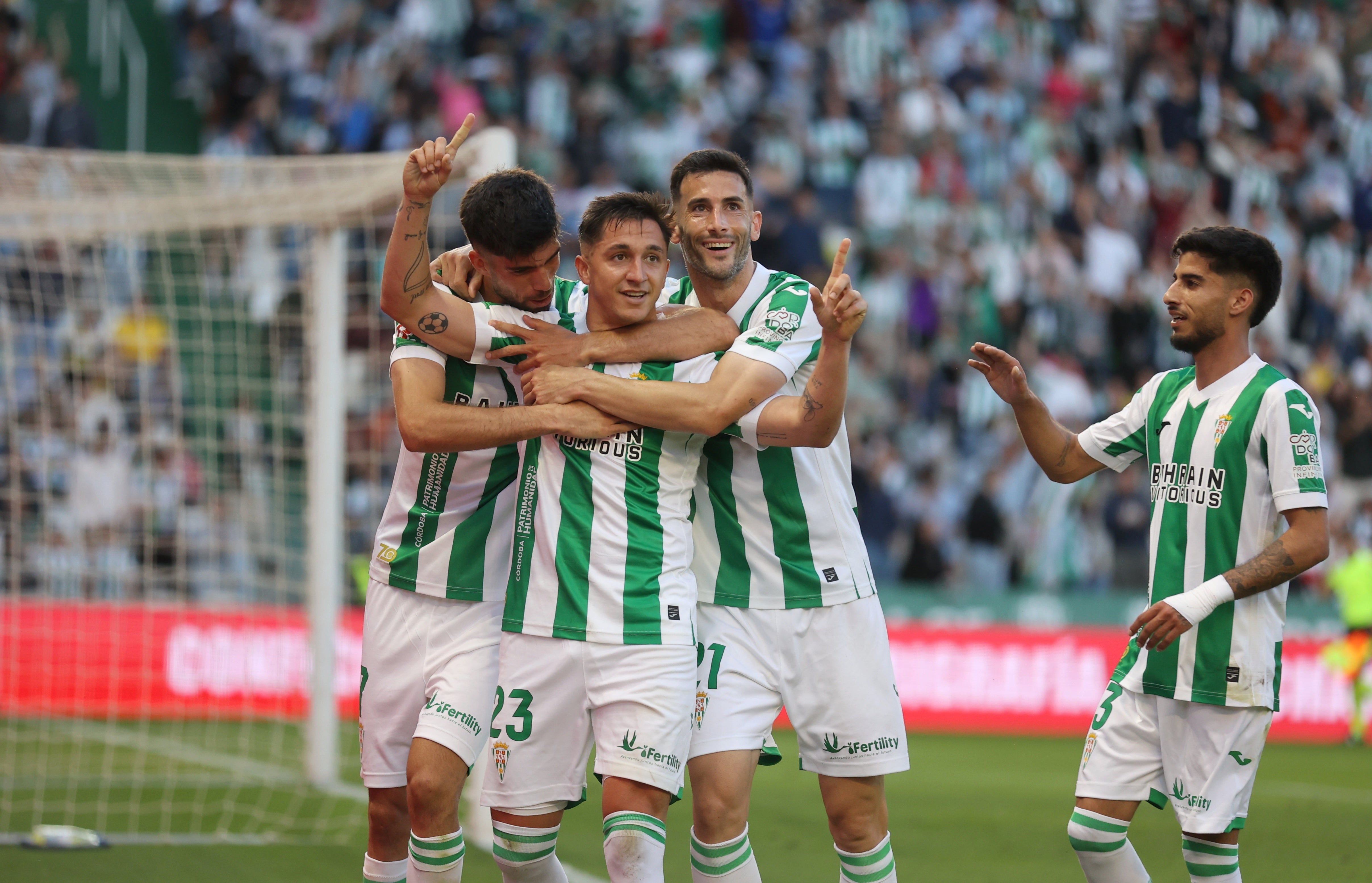 Las mejores imágenes de la goleada del Córdoba CF ante el Cádiz