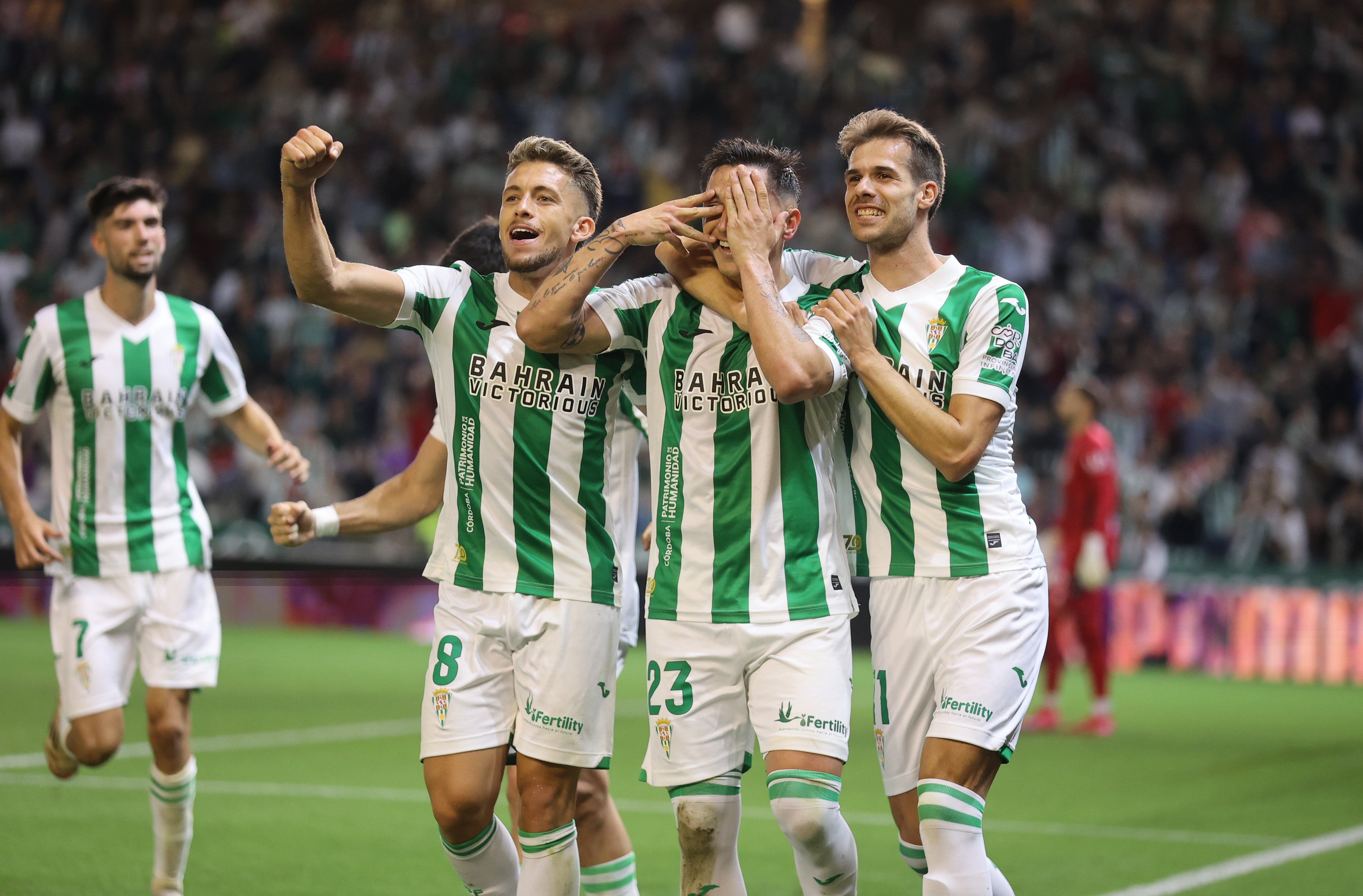 Las mejores imágenes de la goleada del Córdoba CF ante el Cádiz