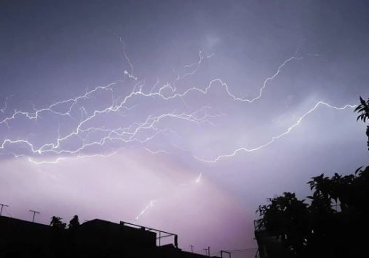 Fuertes lluvias y tormentas es el panorama de este viernes en Castilla-La Mancha