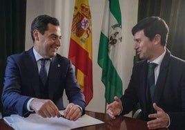 El alcalde popular de Constantina critica no haber sido invitado a la inauguración del Túnel del Huesna, acto al que sí fue María Jesús Montero