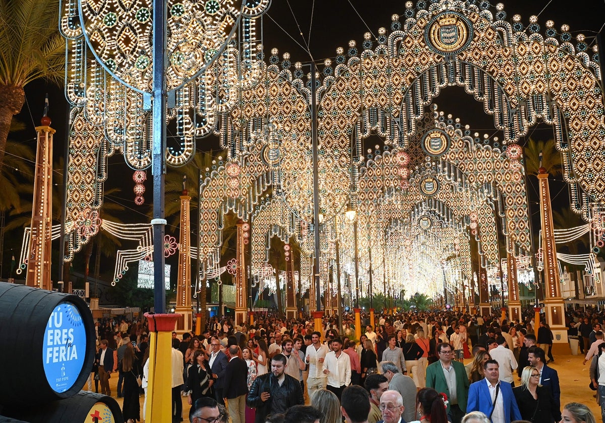 Alumbrado del Real de la Feria del Caballo de Jerez
