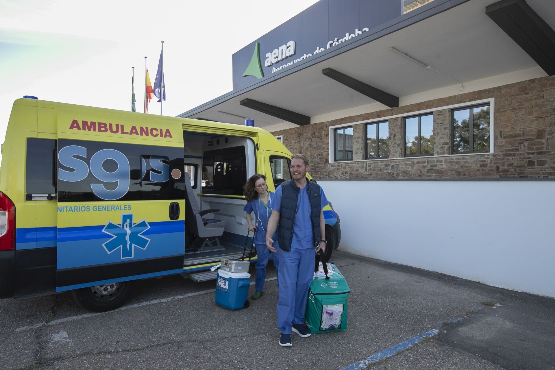 La cronología de un vuelo para un trasplante en Córdoba, en imágenes