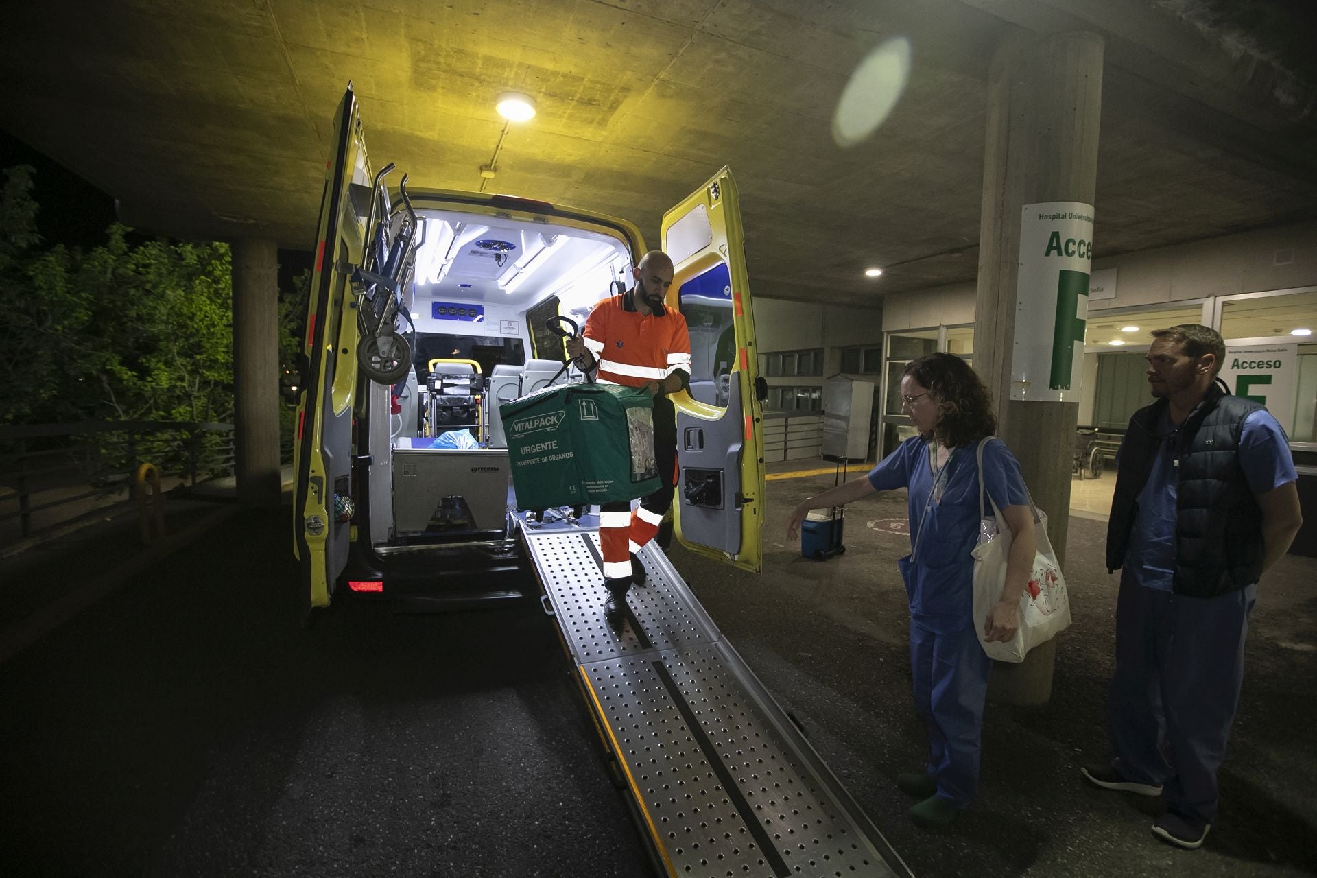 La cronología de un vuelo para un trasplante en Córdoba, en imágenes