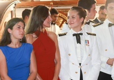La Reina Letizia, una madre orgullosa en el reencuentro con la Princesa Leonor cuatro meses después