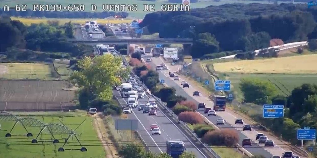El retorno del puente del 1 de mayo provoca retenciones de nivel amarillo en tramos de la A-6 en León, Valladolid y Ávila