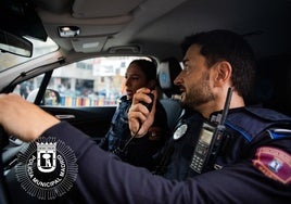 La Policía Municipal sorprende en taxi y temblando a un chino con 11 kilos de marihuana