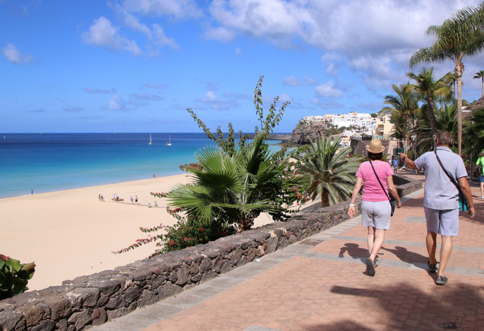 Paseo marítimo en Morro Jable